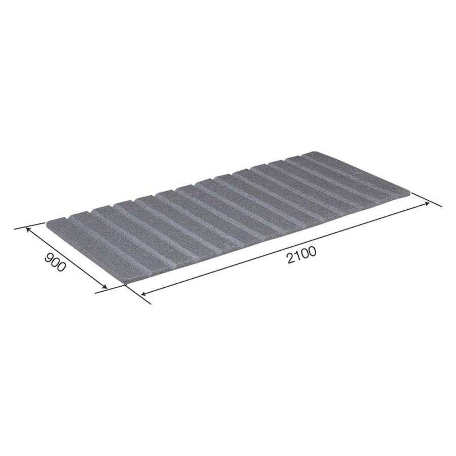 「法人限定」サンコー EPロールクッション 2109T30 グレー 780315-00 ×8個 セット販売 「メーカー直送・代引不可・置配不可」の画像