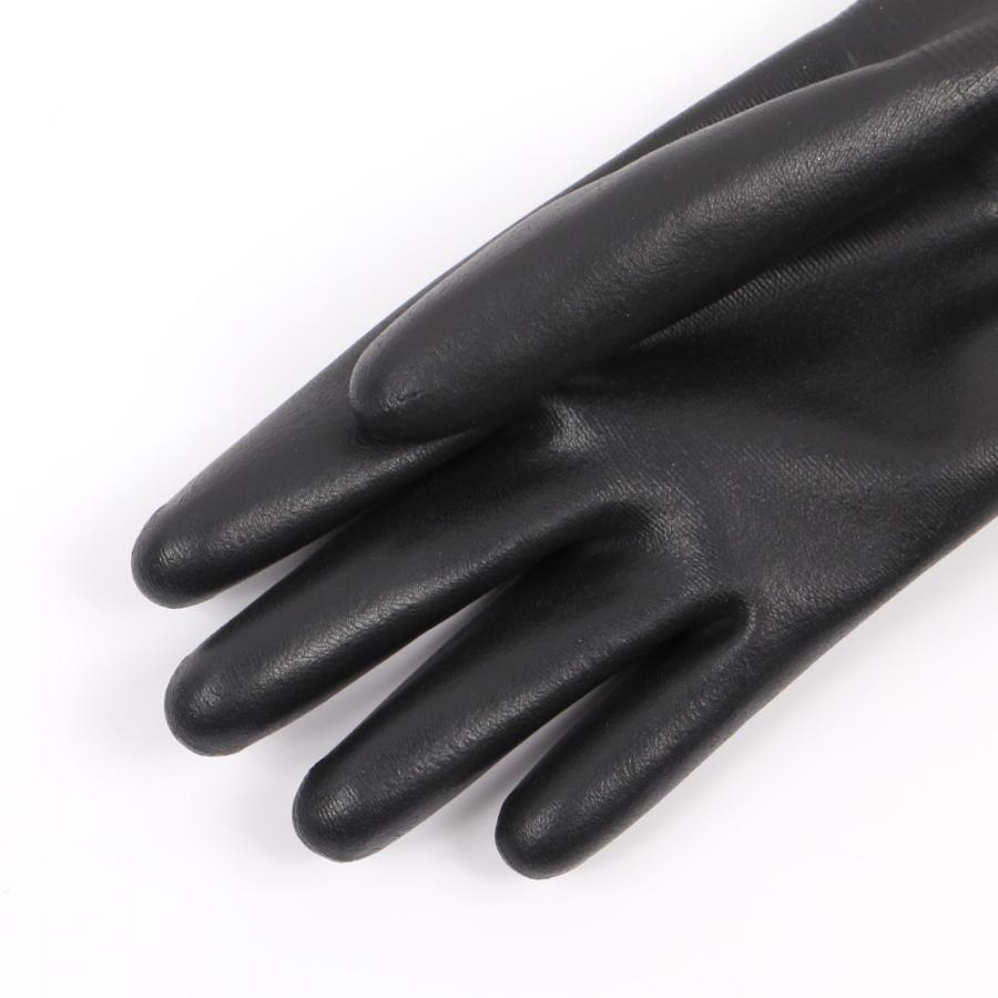 ジプロア 作業手袋 防寒ニトリル手袋 マジック付き ブラック 3L N-3140 ×10双 セット販売 ジプロア 作業手袋 防寒ニトリル手袋 マジック付き ブラック 3L N-3140