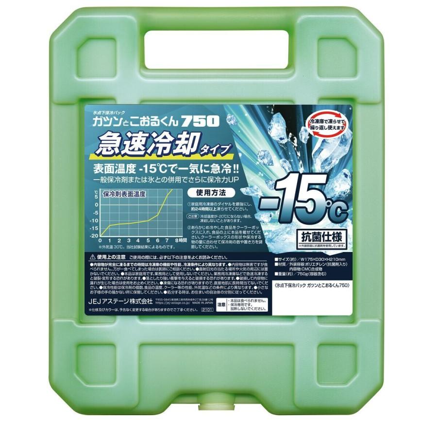 JEJ ガツンとこおるくん ハード 保冷パック 750g×16個 ケース販売_1