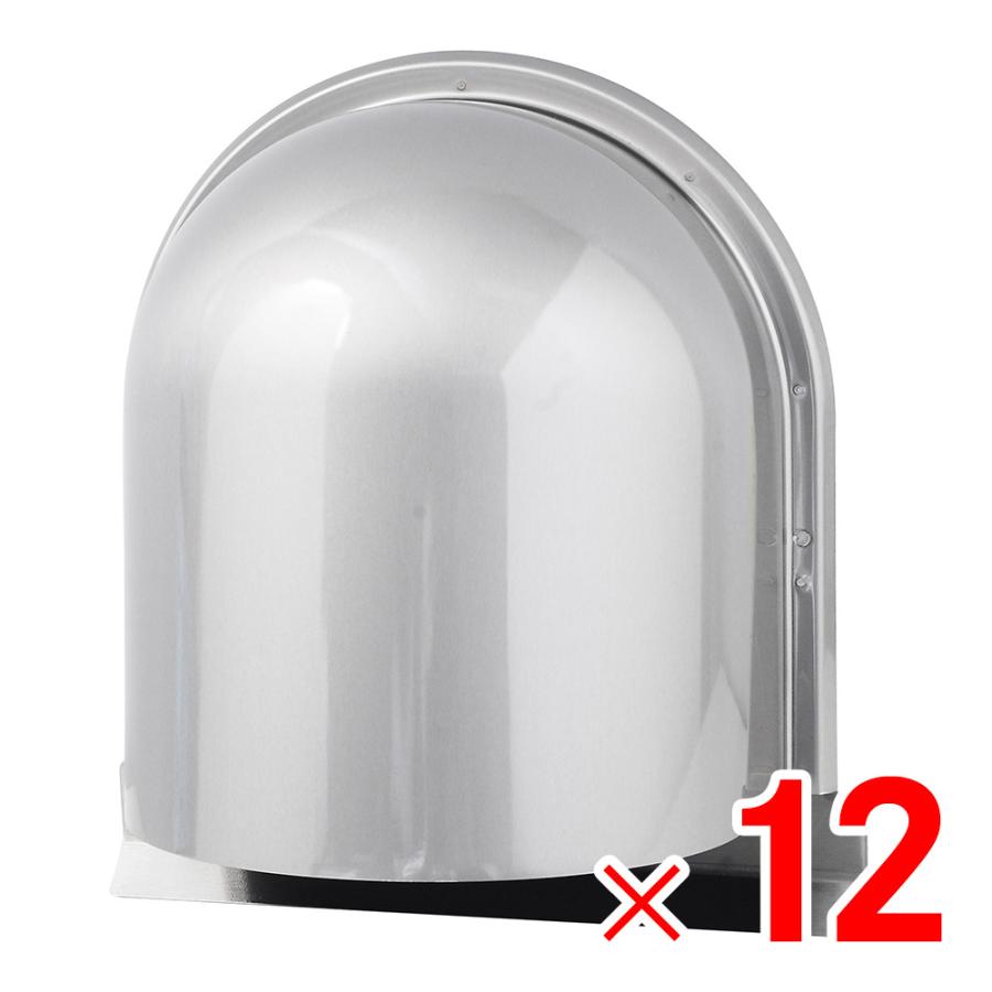 宇佐美工業 UK ステンレス製 Ｕ型フード付ガラリ UK-UGEN150S-HL ×12個 ケース販売