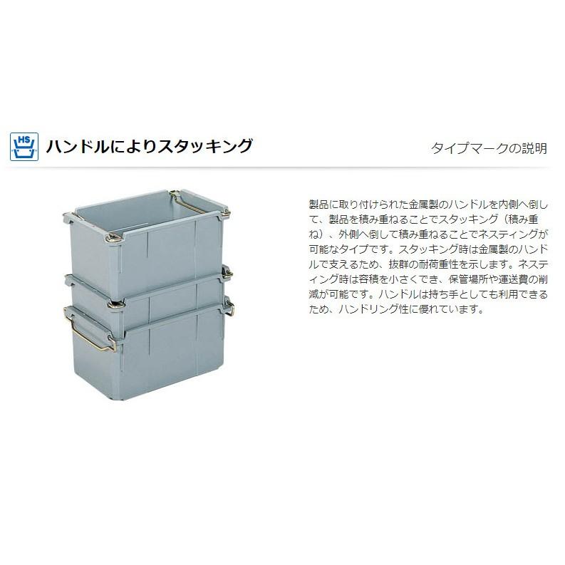 「法人限定」サンコー サンテナーA＃150 ハンドル付 ライトブルー 5個  113900-01 セット販売 「メーカー直送・代引不可・置配不可」 | THANKO | 03