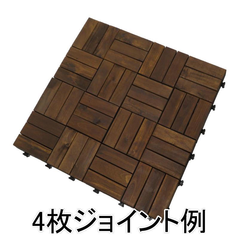 ジョイントウッドパネル アカシア クロス ジョイントデッキ アーク