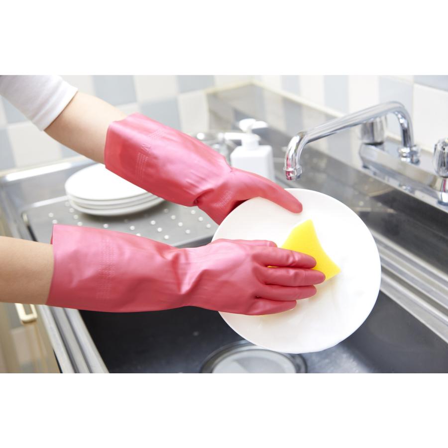 ダンロップ 樹から生まれた手袋 リッチネ 中厚手 M ピンク ×5個 セット販売 | DUNLOP | 02