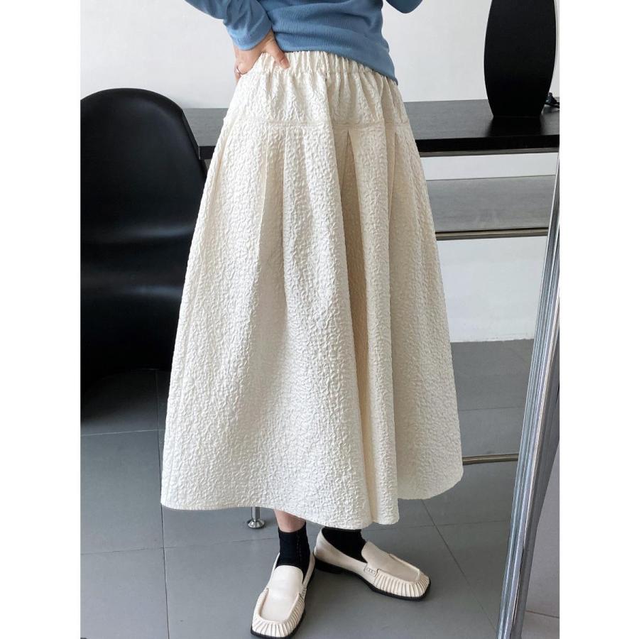 プリーツスカート ロング 春 冬 夏 秋 マキシ スカート 膝丈 秋 冬 コーデ レディース コーデ 大きいサイズ 無地 韓国 Ol通勤 黒 白 ラメール 通販 Yahoo ショッピング