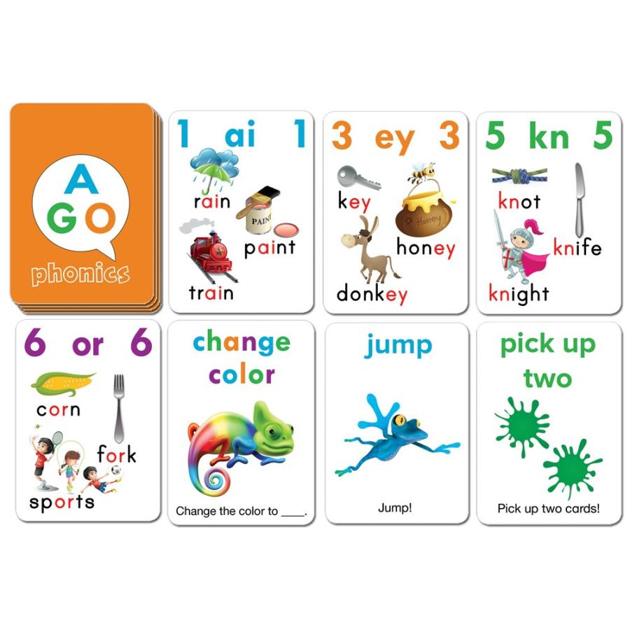 エイゴ・フォニックス・オレンジ 2nd Edition (Level 3) AGO Phonics Orange 2nd Edition (Level 3)【小学生・中学生にオススメ　英語教材・カード】｜lamericabs｜02