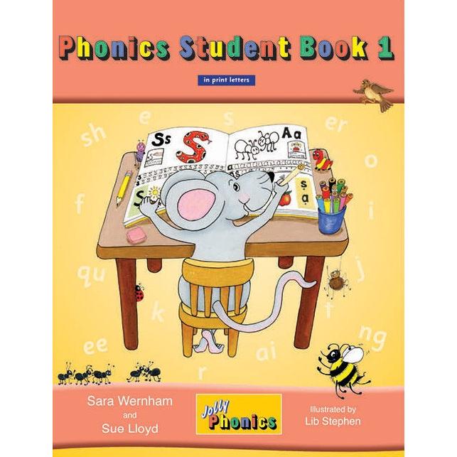 登場大人気アイテム ジョリー フォニックス ステューデント ブック 1 Jolly Phonics Student Book In Print Letters 幼児 小学生にオススメ 英語教材 Cisama Sc Gov Br