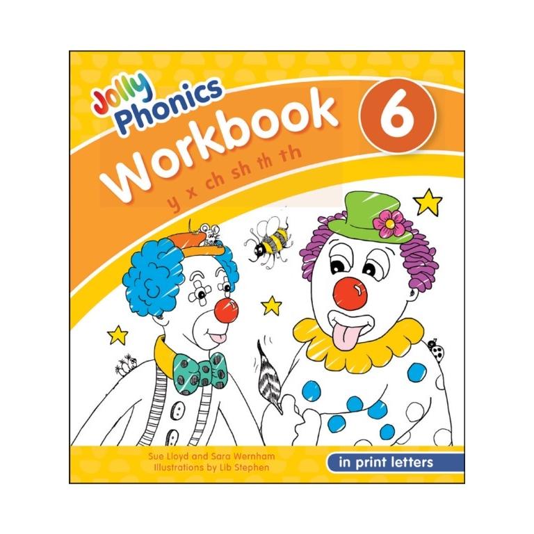 ジョリー フォニックス ワークブック 6〈新版〉 Jolly Phonics Workbook 6 (in print letters) New Edition【幼児・小学生にオススメ 英語教材】｜lamericabs