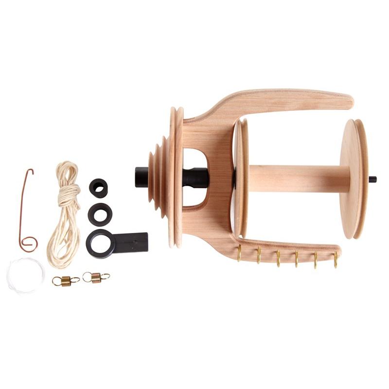 アシュフォード紡毛機トラディショナルシングルドライブダブルペダル