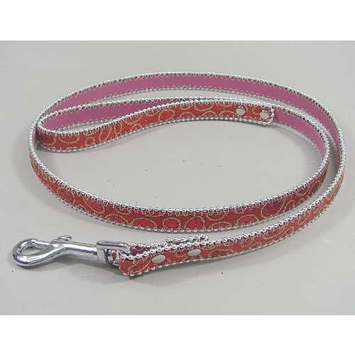 ゴージャス＆キラキラ・リーシュ（ブルー・レッド【メール便可】 ＜犬服 ワンコ＞ | 