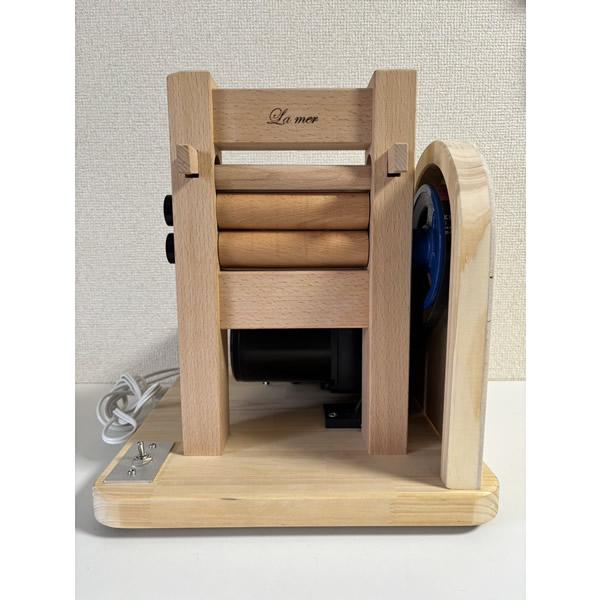 ラ・メール電動綿繰り機（コットン種取り機）    　　　　発売記念SALE中!!＜紡ぎ　綿　ラ・メール＞ | 