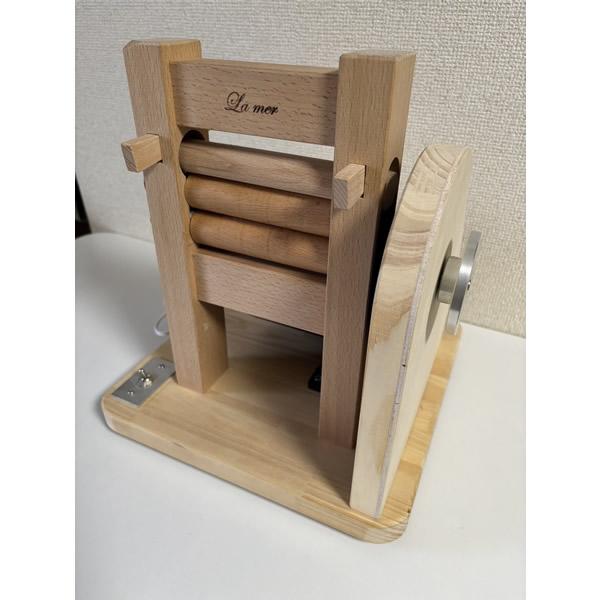 ラ・メール電動綿繰り機（コットン種取り機）    　　　　発売記念SALE中!!＜紡ぎ　綿　ラ・メール＞ |  | 03