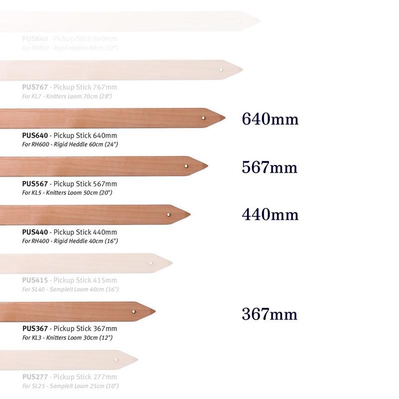 アシュフォード ピックアップスティック567ｍｍ 白木 ＜卓上 手織り機 ashford＞｜lamerr｜03