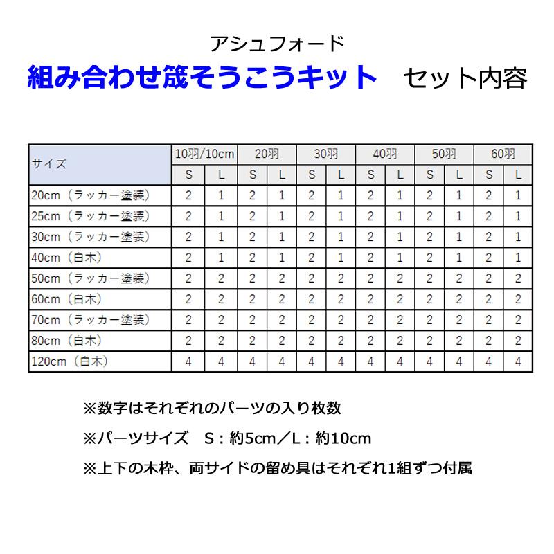 アシュフォード 組み合わせ筬そうこうキット120cm 白木 ＜卓上 手織り機 ashford＞｜lamerr｜04