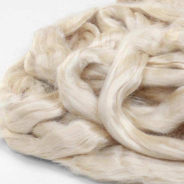 アシュフォード タッサーシルクスライバー100g ＜紡毛 紡ぎ 染め 羊毛 フェルト ashford＞ |  | 01