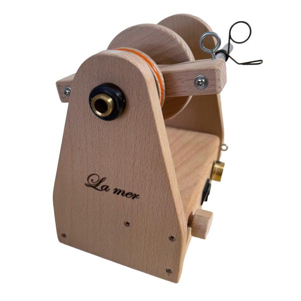 “スピニー”　ラ・メール 小さな電動紡ぎ機 ＜ 紡ぎ 電動 紡毛機 糸紡ぎ 紡ぎ車＞ |  | 02