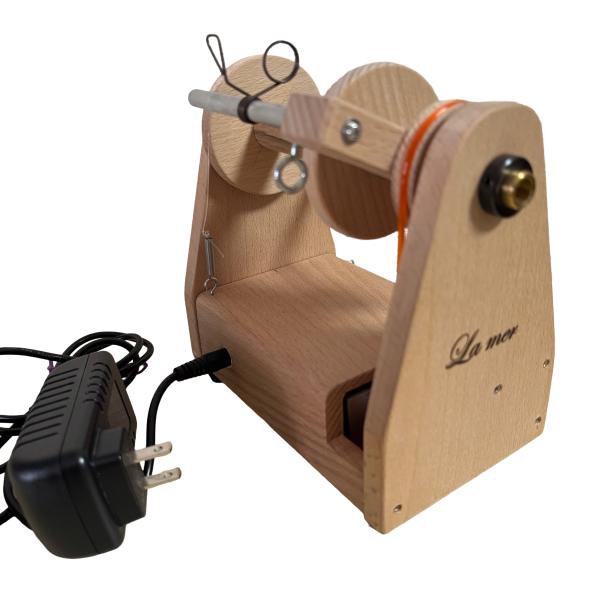 スピニー” ラ・メール 小さな電動紡ぎ機 ＜ 紡ぎ 電動 紡毛機 糸紡ぎ