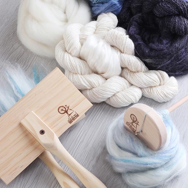 アシュフォード トップホールスピンドル 50mm ラッカー塗装 ＜紡ぎ