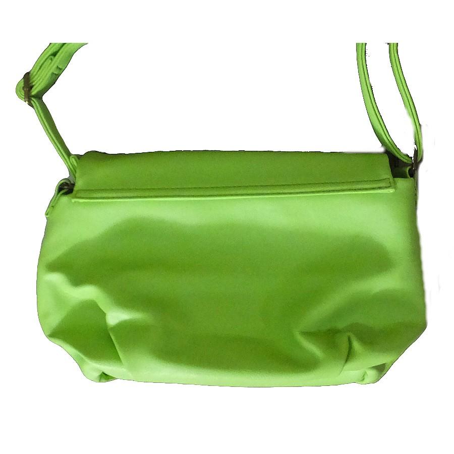送料無料】ミニショルダー バッグ ライム レディース 合皮 緑色系 かる
