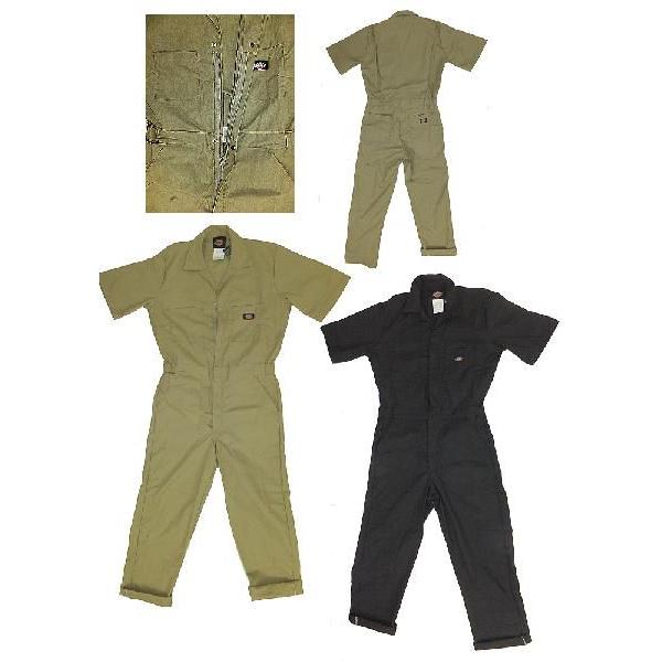 【送料無料】ディッキーズ　つなぎ　半袖　黒　カーキ　メンズ　レディース | Dickies | 02