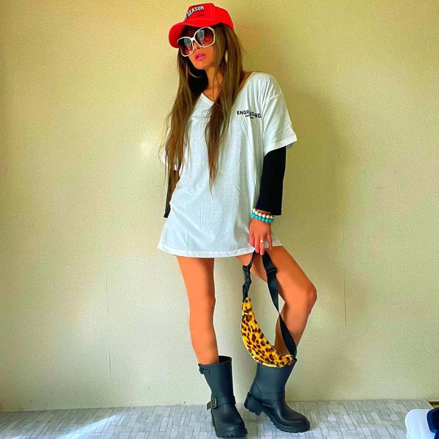 【送料無料】Tシャツ　半袖　バック　透かしロゴ　パンチングロゴ　　クリックポスト配送 |  | 02