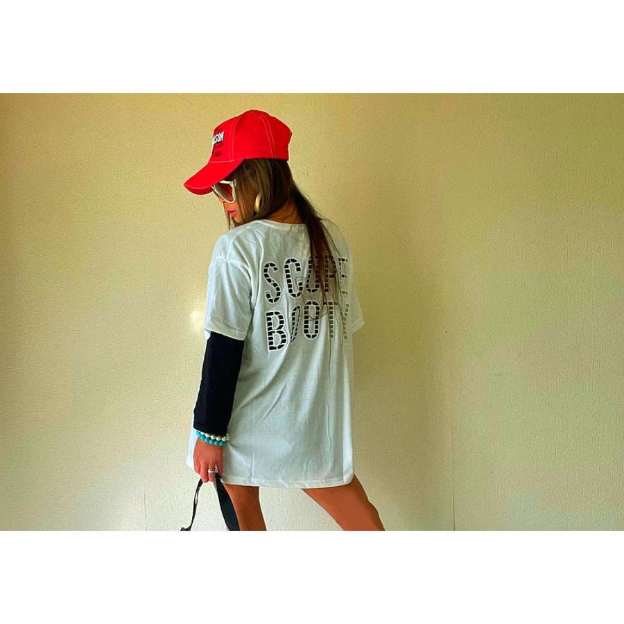 【送料無料】Tシャツ　半袖　バック　透かしロゴ　パンチングロゴ　　クリックポスト配送 |  | 05