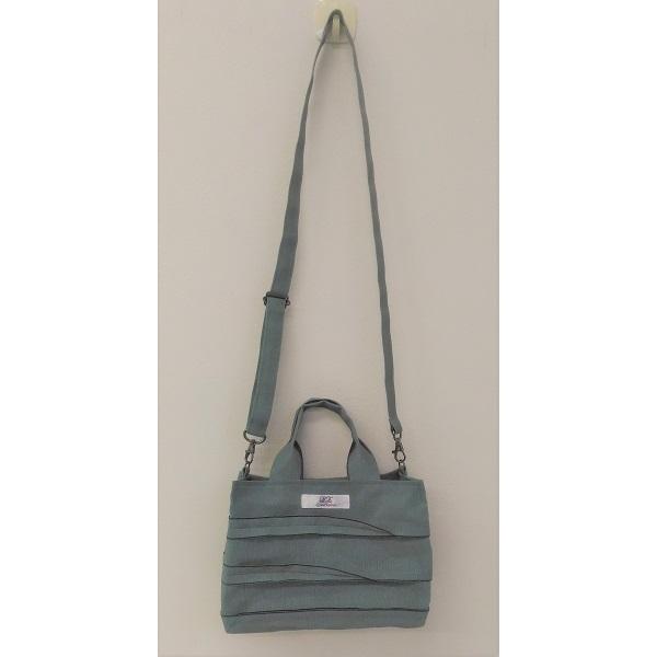 手作りキット）畳ヘリトートバッグ レディース 横タックデザイン