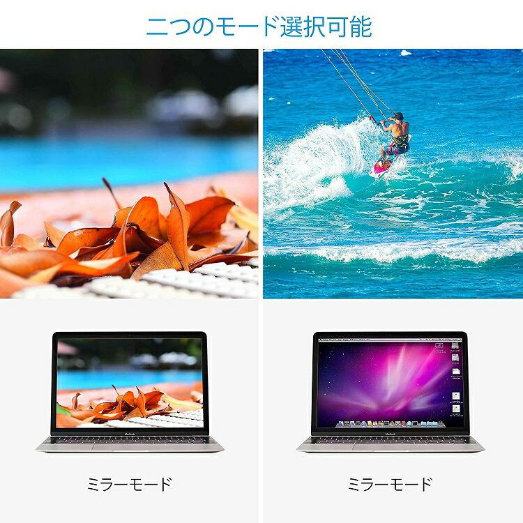CHOETECH USB C to HDMIケーブル 1.8m 4K @60Hz CH0019 正規代理店HDMI変換ケーブル Macbook iPad Samsung｜lamp｜08