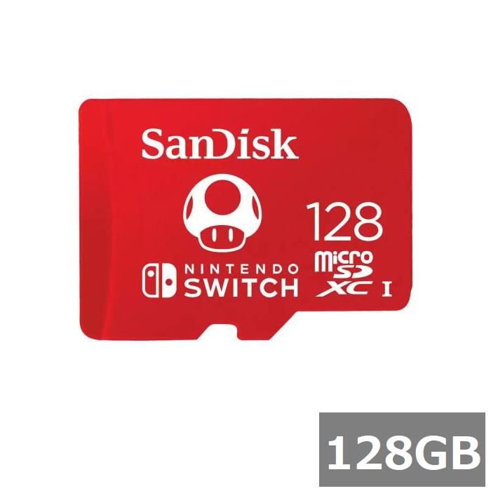 Nintendo Switch 本体 + microSD128GB付き サンディスク MicroSDXC SDSQXAO-128G-GN3ZN Nintendo Switch 128GB