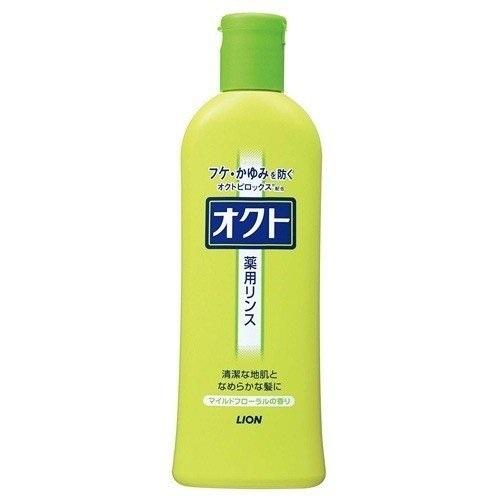 オクト 薬用リンス 320ml 髪 ヘアケア かゆみ フケ デオドラント 皮脂 日本製 LION ライオン 医薬部外品｜lamp