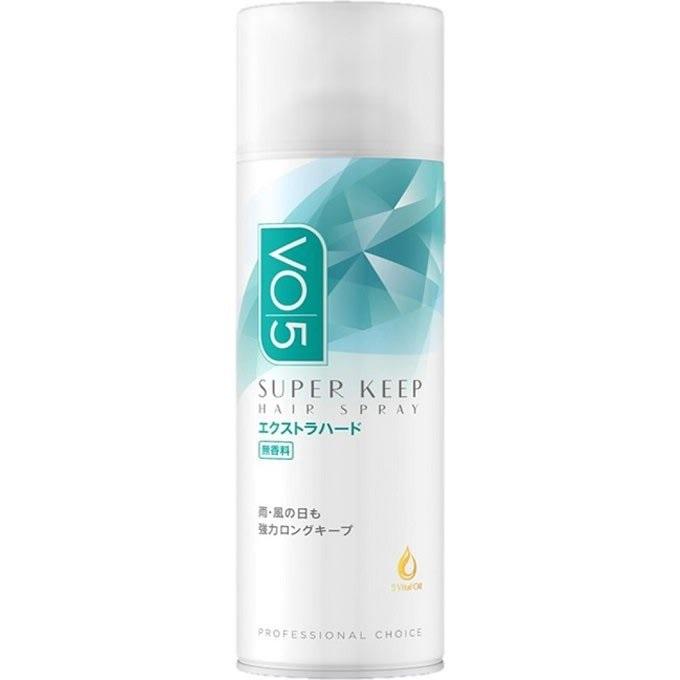 ヘアケアセット（ポンプ式、スプレー、クリーム） 2セット VO5 スーパーキープ ヘアスプレー エクストラハード 無香料