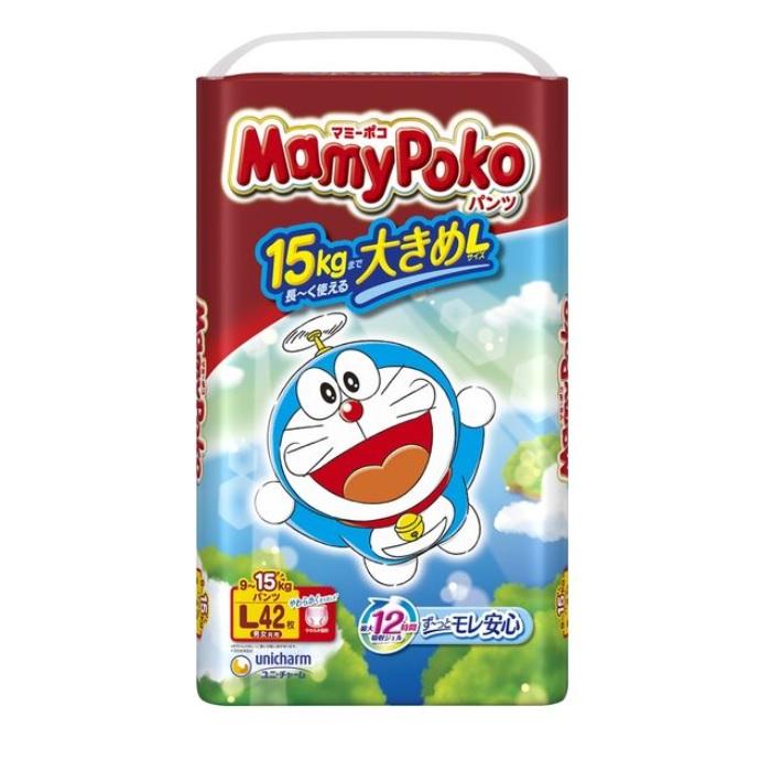 マミーポコ ドラえもん パンツ Lサイズ 42枚入り MamyPoko おむつ 紙