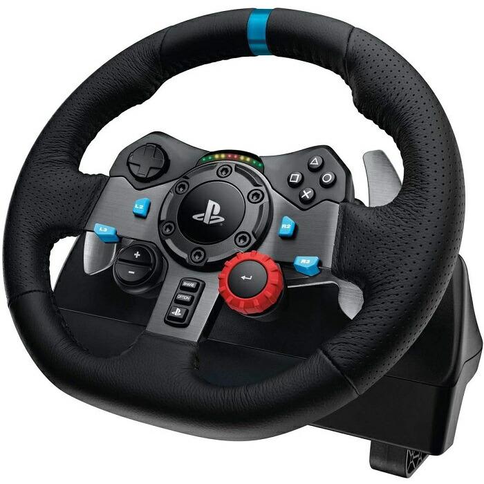 ハンコン Logitech G29 Driving Force ステアリングホイール＆ペダル\u0026シフター ロジテック ドライビングフォースの画像