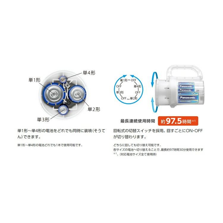 Panasonic パナソニック 電池がどれでもライト BF-BM10 LEDライト