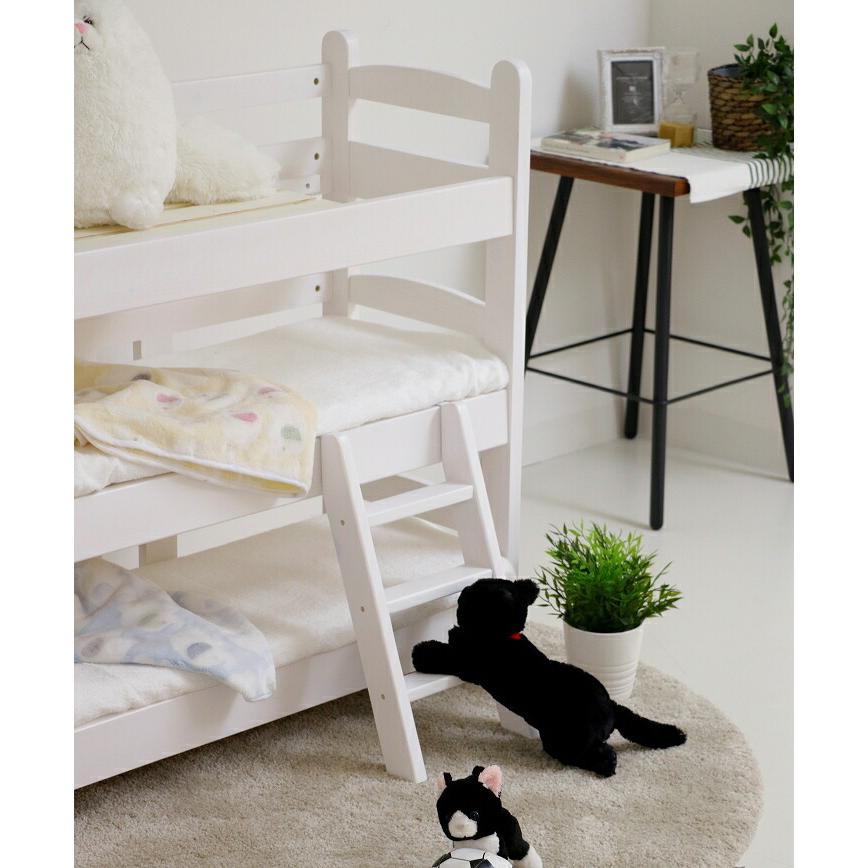 ペット用3段ベッド ペットベッド 3段 木製 すのこ ベッド 猫 犬 ペット用 犬用 猫用 木製