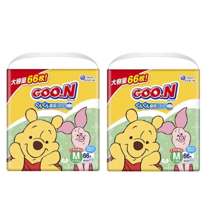 年末特価 ！  グーン オムツ・おしり拭きセット Amazon.co.jp: グーン 【セット買い】 【パンツ Lサイズ】 まっ