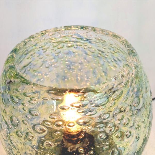 琉球ガラステーブルランプ 三ツ星 034-mituboshi4 卓上ライト 琉球