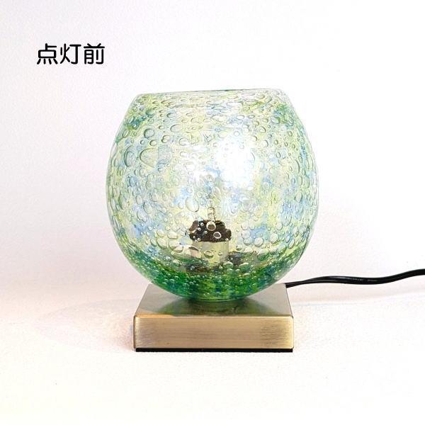 琉球ガラステーブルランプ 三ツ星 034-mituboshi4 卓上ライト