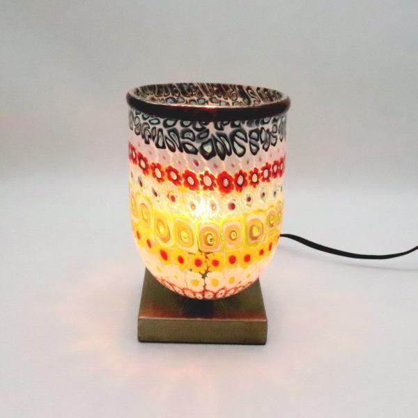 ベネチアングラス　テーブルランプ　テーブルライト　ベネチアンガラス　卓上ランプ　イタリア製 034-murina-inpiera-goto-sc-A