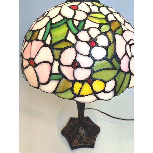 28013 ステンドグラステーブルランプ : ランパデール - 通販 - Yahoo