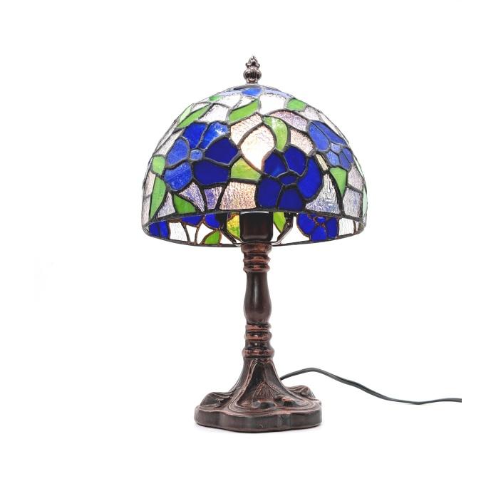 ステンドグラス　ランプ　卓上　シェード　インテリア 8187 ステンドグラステーブルランプ : ランパデール - 通販