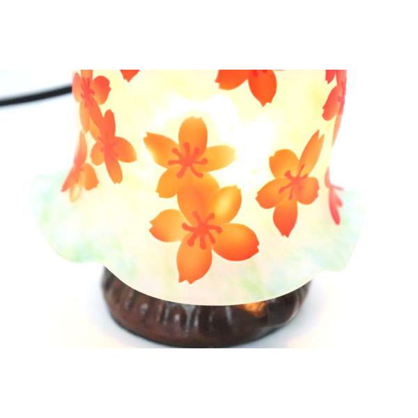 ガレ風ランプ さくら 品番.gk04-B : ランパデール - 通販