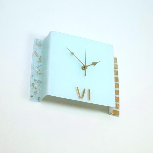 ベネチアングラス 掛け時計 ベネチアンガラス イタリア製 pelt05