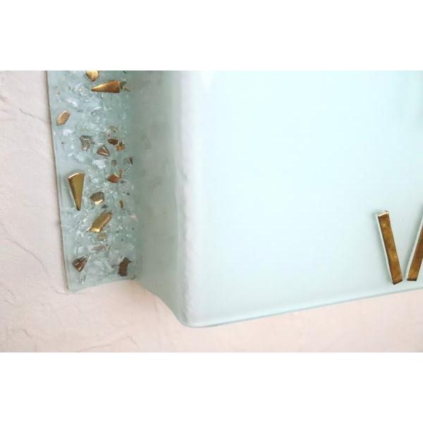 ベネチアングラス 掛け時計 ベネチアンガラス イタリア製 pelt05-53