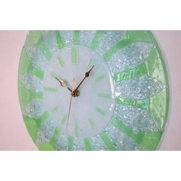 ベネチアングラス　掛け時計 ベネチアングラス 掛け時計 ベネチアンガラス イタリア製 pelt06