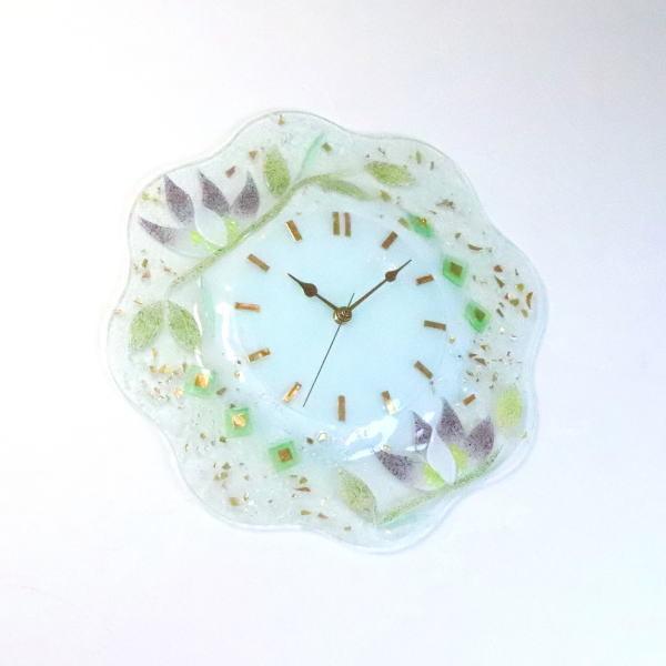 美品　ベネチアガラス　壁掛け時計 a1390qd_1616823591357_400.jpg