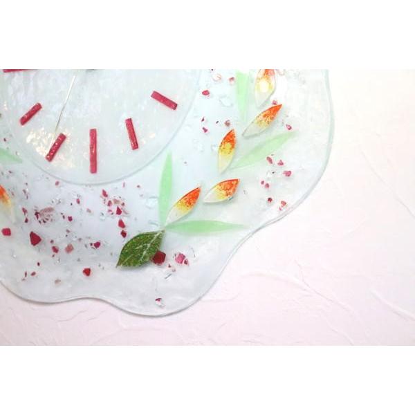 ベネチアングラス 掛け時計 ベネチアンガラス イタリア製 pelt618-f