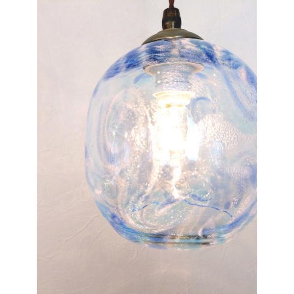 琉球ガラスシーリングランプ ペンダントランプ takumi8