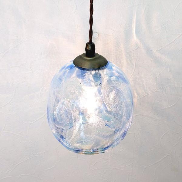 琉球ガラスシーリングランプ ペンダントランプ takumi8