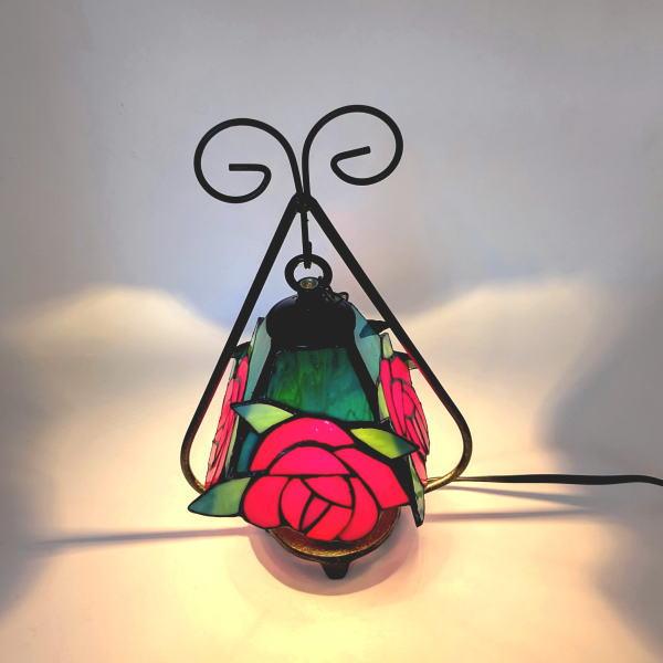 ステンドグラス　ランプ td010525 ステンドグラステーブルランプ ステンドグラス 照明