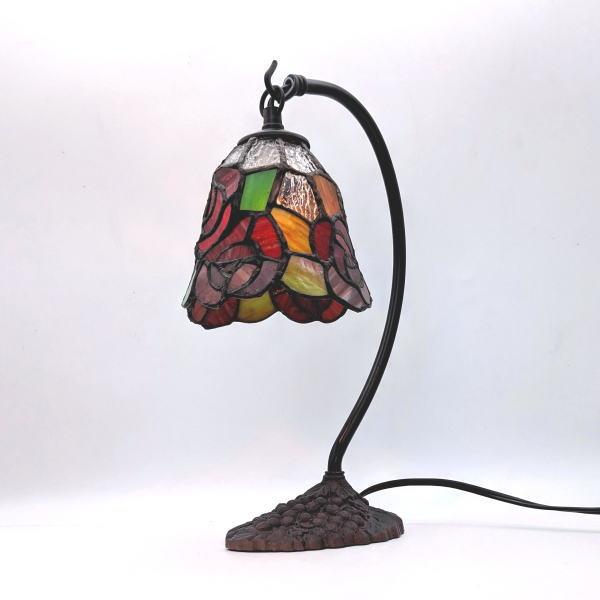 td022518 ステンドグラステーブルランプ ステンドグラス 照明